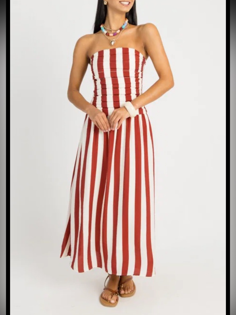 NWT Altr'd State By the River Strapless Dress Sz. M